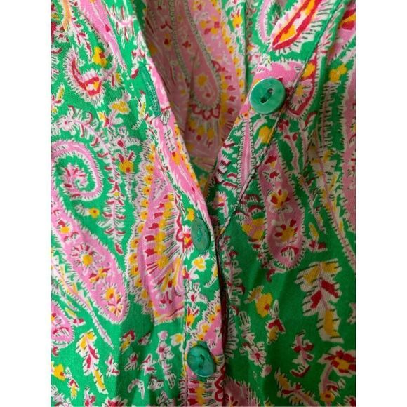 BA&SH Odeon Dress green women's size large - Picture 6 of 9